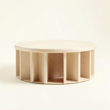 Briar Edge Shoe Storage Bench - Ivory (synthetic illustration; no displayed measurements)