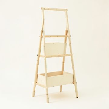 Willow Arc Empty Vertical Garden Frame - Cream (synthetic illustration; no displayed measurements)