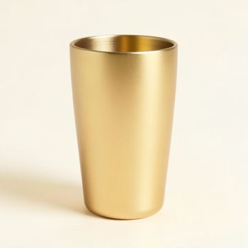 Irie Champagne Gold Tumbler (synthetic illustration; no displayed measurements)