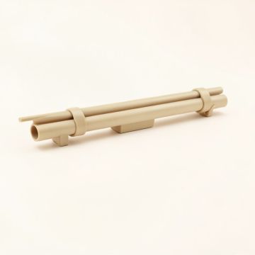 Decorative Privacy Wraparound Single Curtain Rod (synthetic illustration; no displayed measurements)