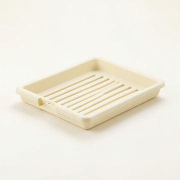 Wren Arc Empty Under-Desk Cable Tray - Cream (synthetic illustration; no displayed measurements)
