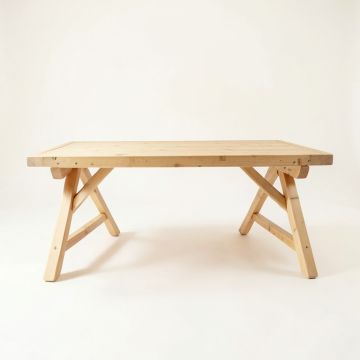 Spruce Bridge Empty Workshop Workbench - Beige (synthetic illustration; no displayed measurements)