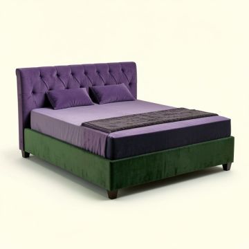 Castilla Tufted Upholstered Low Profile Standard Bed (synthetic illustration; no displayed measurements)