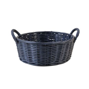Clay Bluff Empty Storage Basket - Navy