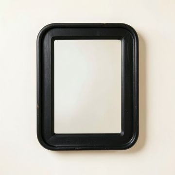 Meadow Bend Framed Wall Mirror - Black (synthetic illustration; no displayed measurements)