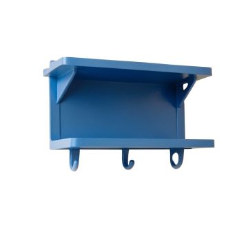 Heath Dale Wall-Mounted Entryway Organizer Shelf - Blue
