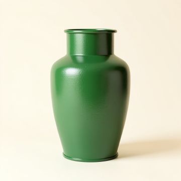 Bay Bluff Empty Decorative Vase - Green (synthetic illustration; no displayed measurements)