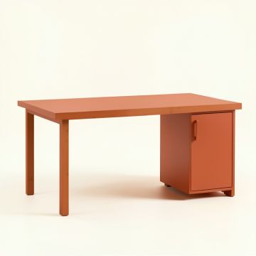 Glen Dale Empty Workshop Workbench - Terracotta (synthetic illustration; no displayed measurements)