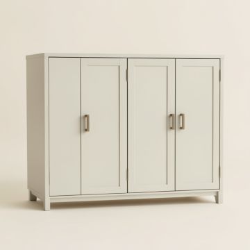Huya 4 Door Accent Cabinet (synthetic illustration; no displayed measurements)