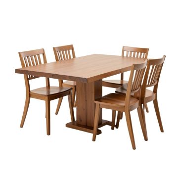 Kisner 5 - Piece Drop Leaf Dining Set