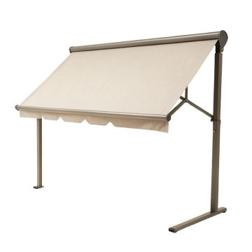 Patio Polyester Retractable Side Awning
