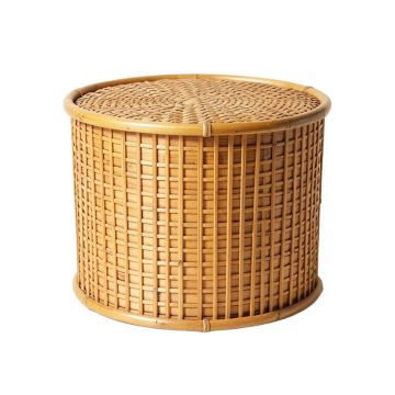Bambo Round Laundry Hamper