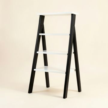 Haralda 55 '' H X 24 '' W Ladder Bookcase (synthetic illustration; no displayed measurements)