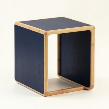 Juniper Arc Side Table (synthetic illustration; no displayed measurements)