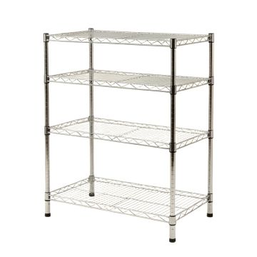 Hermitage 59.06 '' H X 21.25 '' W X 11.42 '' D 5 Layer Wire Shelving Unit