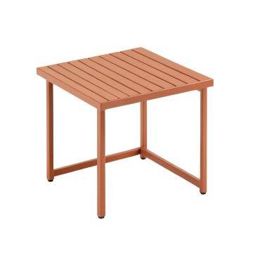 Cove Brook Compact Balcony Table - Terracotta