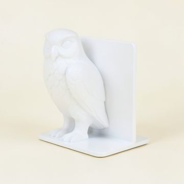 Snowy Owl Bookends (synthetic illustration; no displayed measurements)