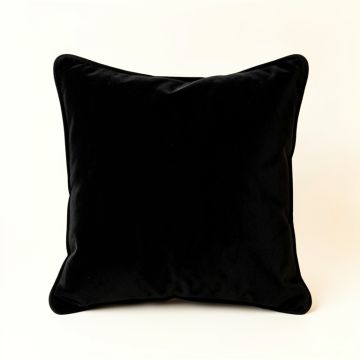 Shore Arc Filled Accent Pillow - Black (synthetic illustration; no displayed measurements)