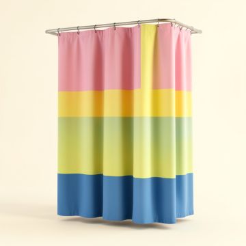 Kalson Fabric Single Shower Curtain (synthetic illustration; no displayed measurements)