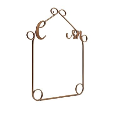 Cursive Bathroom Sign Wall Décor