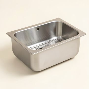 Radius Stainless Steel 33 '' L X 22 '' W Farmhouse/Apron Kitchen (synthetic illustration; no displayed measurements)