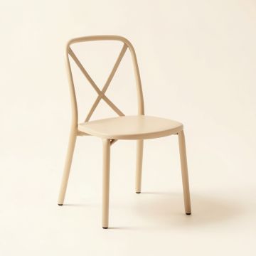 Elm Bend Dining Chair - Beige (synthetic illustration; no displayed measurements)