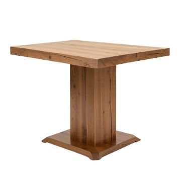 Wes Counter Height Rubberwood Solid Wood Dining Table