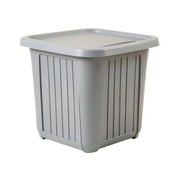 Linden Arc Laundry Hamper - Gray