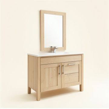 Perillo 47 '' Single Bathroom Vanity Set (synthetic illustration; no displayed measurements)