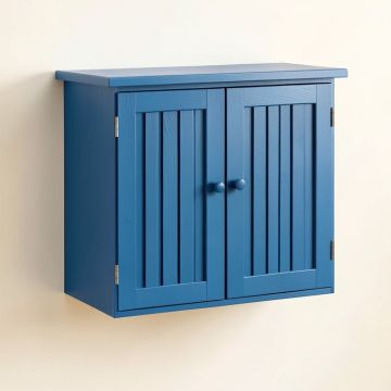 Glen Crest Wall-Mounted Laundry Cabinet - Blue (synthetic illustration; no displayed measurements)