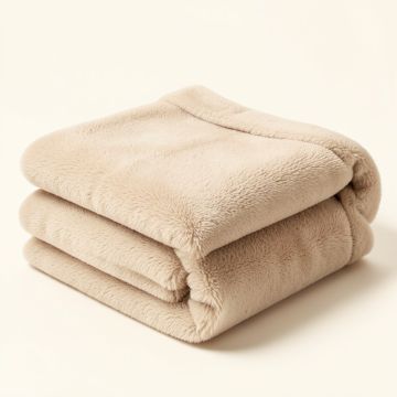 Cora Chick Fuzzy Faux Throw (synthetic illustration; no displayed measurements)