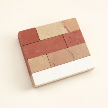 1 '' X 2 '' Glass Brick Joint Mosaic Tile (synthetic illustration; no displayed measurements)