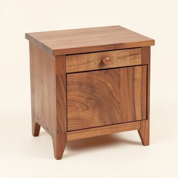 1 - Drawer Nightstand (synthetic illustration; no displayed measurements)