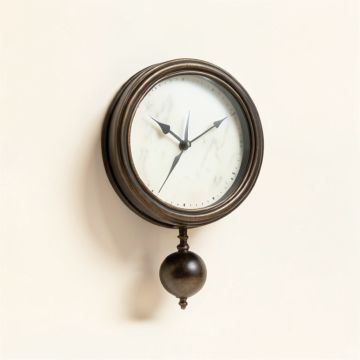 Decorative Quartz Ivana Wall Clock (synthetic illustration; no displayed measurements)