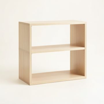 Elm Falls Desktop Shelving Unit - Beige (synthetic illustration; no displayed measurements)