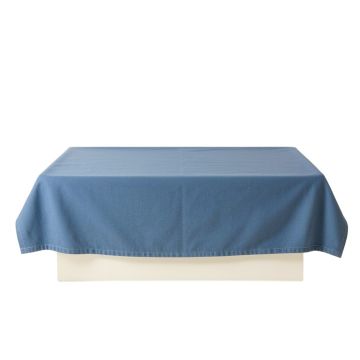 Linden Crest Flat Bed Sheet - Blue