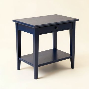 Flint Bluff Side Table - Navy (synthetic illustration; no displayed measurements)