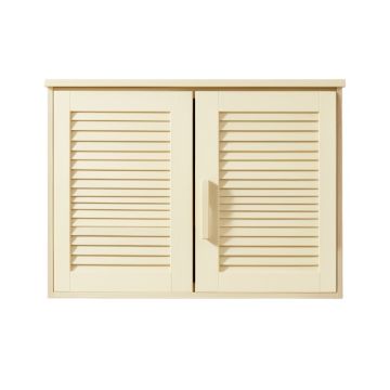 Olive Crossing Wall-Mounted Entry Cabinet - Cream