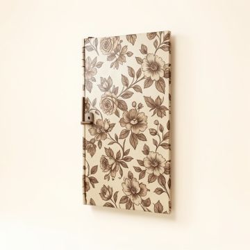 Floral Patterned Over The Door Wall Décor (synthetic illustration; no displayed measurements)