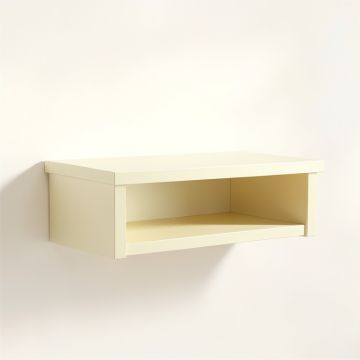 Spruce Branch Wall-Mounted Shelf - Ivory (synthetic illustration; no displayed measurements)