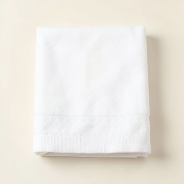 Hazel Falls Bath Towel - White (synthetic illustration; no displayed measurements)