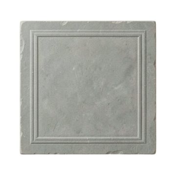 Maple Brook Uninstalled Square Decorative Tile - Gray