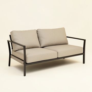 Castilloux Patio Sofa With Cushions (synthetic illustration; no displayed measurements)