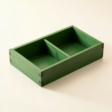 Harbor Bend Empty Pantry Drawer Organizer Insert - Green (synthetic illustration; no displayed measurements)