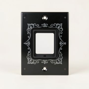 Heart With Music Notes 1-Gang Toggle Light Switch Wall Plate (synthetic illustration; no displayed measurements)