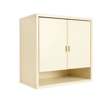 Sage Branch Wall-Mounted Laundry Cabinet - Cream