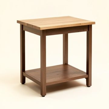 Nathalia Kitchen Cart With Manufactured Wood Top (synthetic illustration; no displayed measurements)