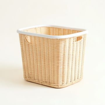 Linden Bluff Laundry Hamper - White (synthetic illustration; no displayed measurements)