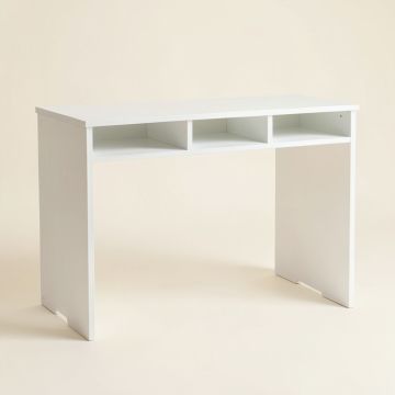 Clay Bluff Writing Desk - White (synthetic illustration; no displayed measurements)