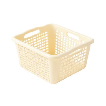 Lake Brook Empty Storage Basket - Ivory